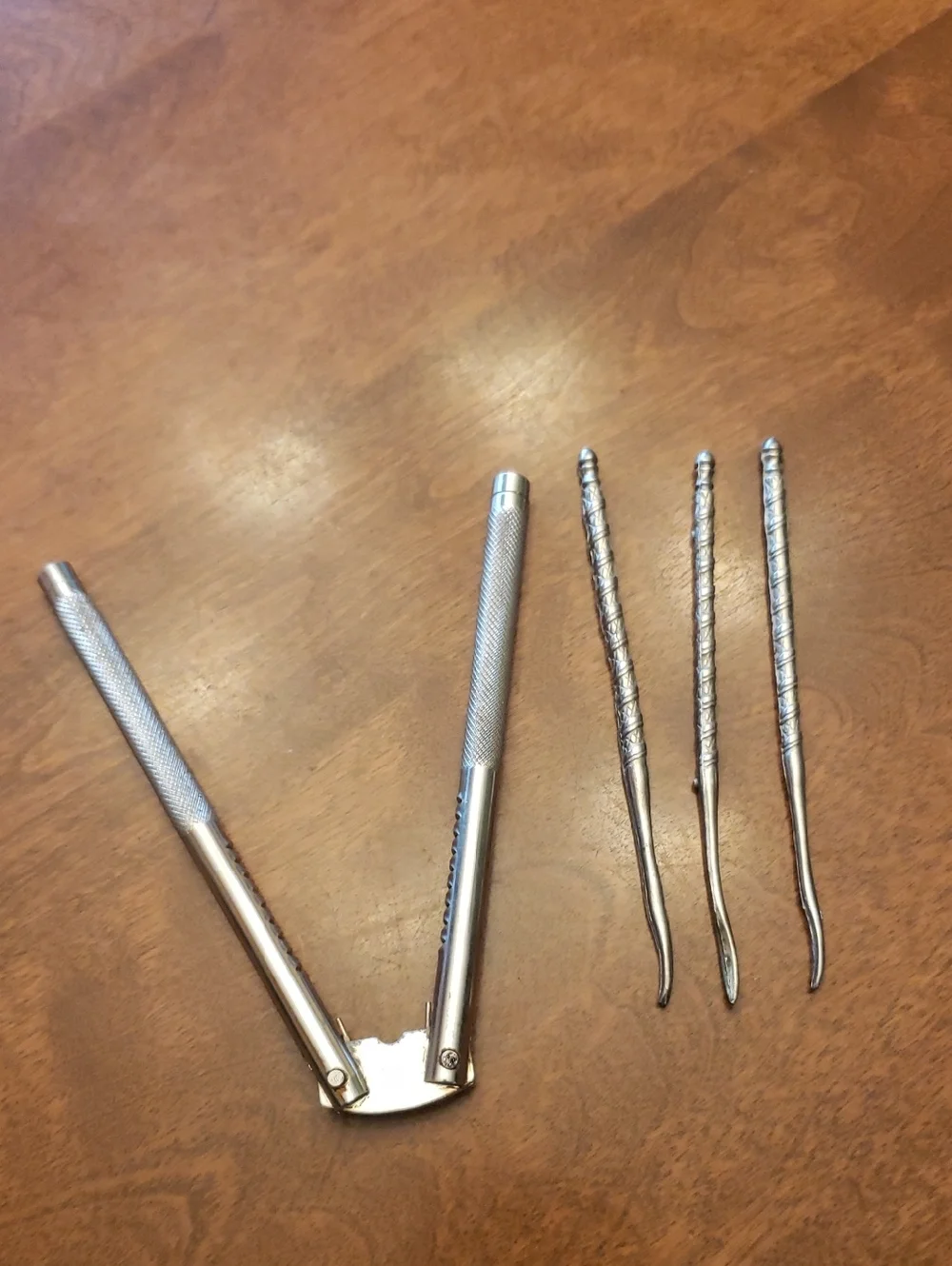 Vtg- 80s: Nut Cracking Tool Set (4pcs)
